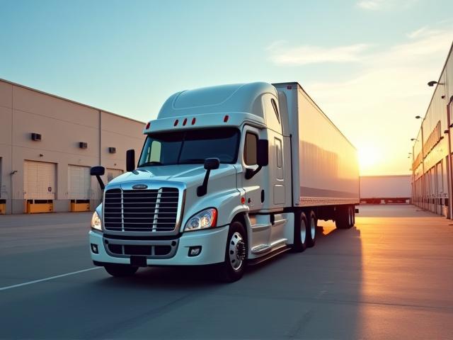 Reliable box truck for palletized freight